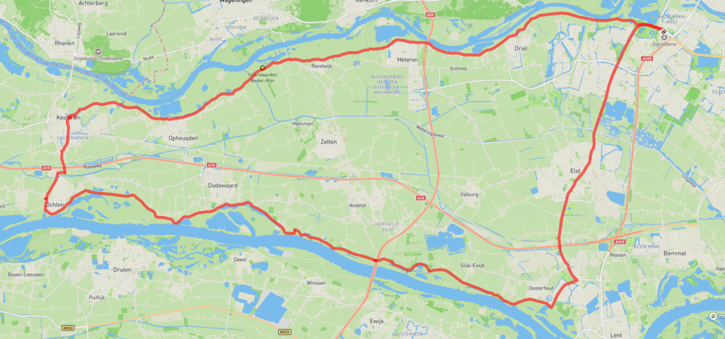 Rondje dijkjes Arnhem