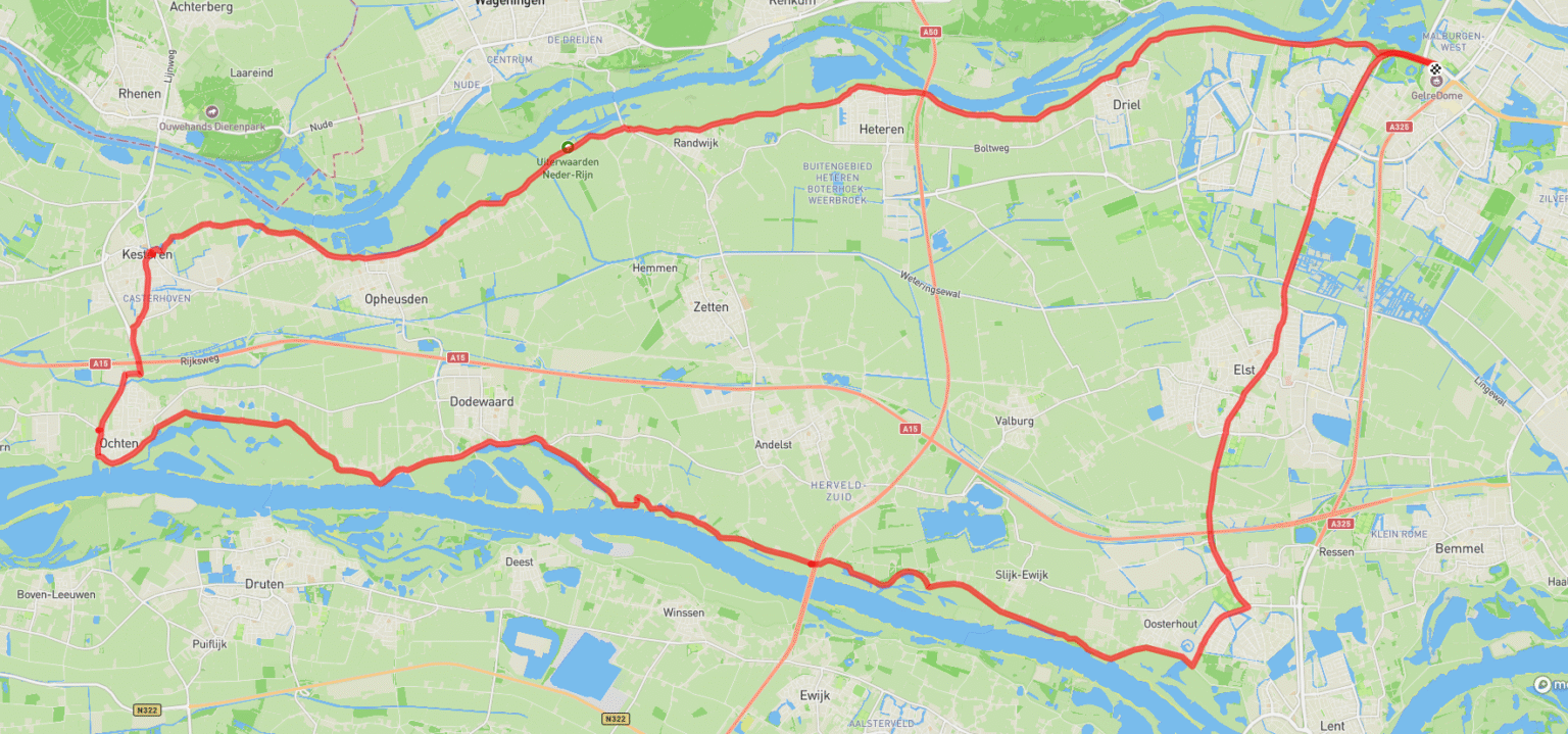 Rondje dijkjes Arnhem